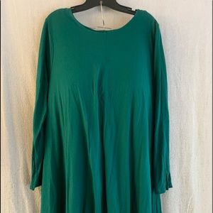 Green Shark bite tunic